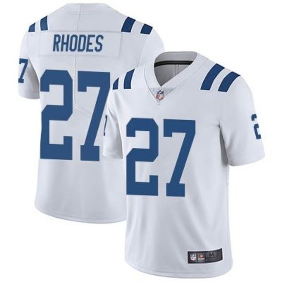 Men's Indianapolis Colts #27 Xavier Rhodes White Vapor Untouchable Limited Stitched Jersey